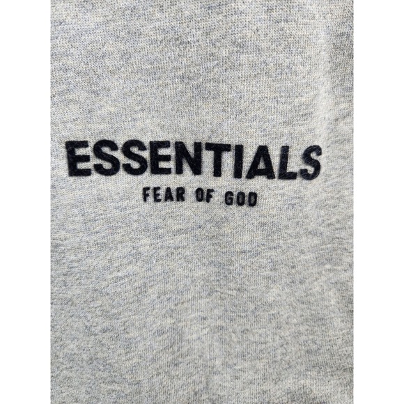 Essentials Fear Of God Dark Oatmeal Hoodie Pullover Sweatshirt New XXS - Picture 5 of 9